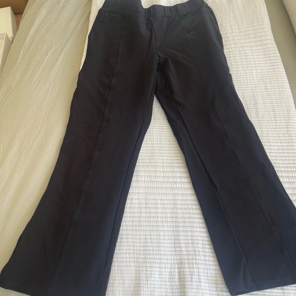 L'AGENCE Cotton Kick Flare Pants